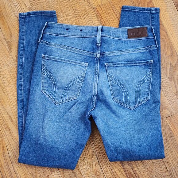 Hollister 3 Short High Rise Super Skinny Women's Jeans - Picture 2 of 8